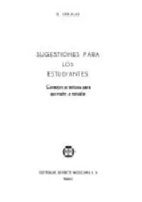 Sugestiones para los Estudiantes