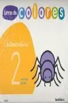 Lectoescritura 2 Pauta. Letras de Colores