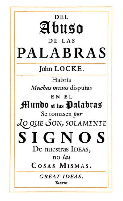 Del Abuso de las Palabras