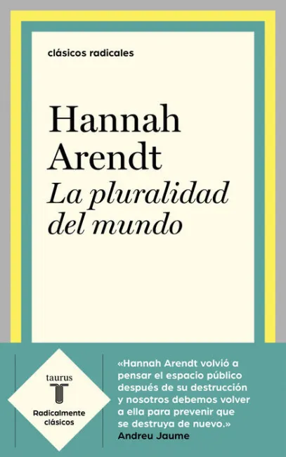 La Pluralidad del Mundo. Antologia