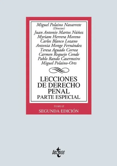 020 Lecciones de Derecho Penal Volumen 2 Parte Especial