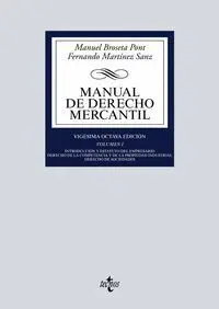 021 T1 Manual de Derecho Mercantil