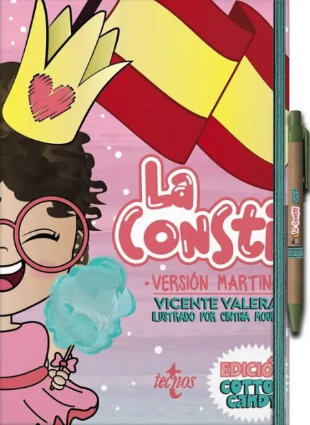 La Consti Version Martina. Edicion Cotton Candy +Boligrafo
