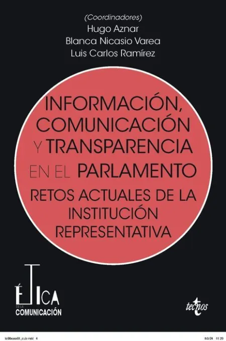 Información, Comunicación y Transparencia en el Parlamento