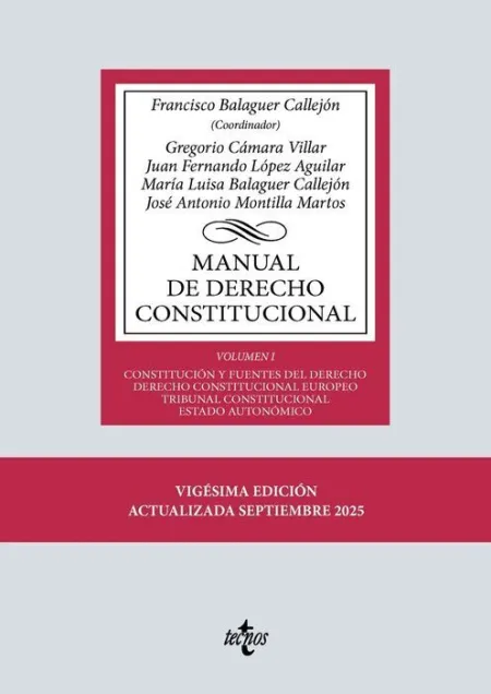 025 Manual de Derecho Constitucional