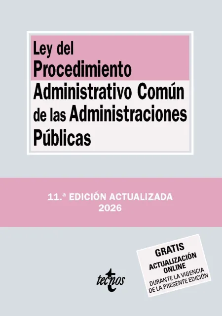 026 Ley del Procedimiento Administrativo Comun de las Administraciones Publicas