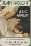 Juan Pablo Ii a las Familias
