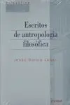 Escritos de Antropologã?Â­a Filosã?Â³Fica