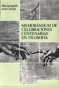 Memorandum de Celebraciones Centenarias en Filosofã?Â­a