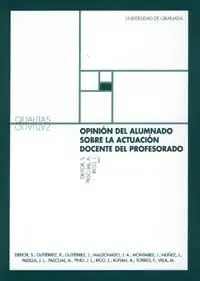 Opinion del Alumnado Sobre la Actuacion Docente del Profesor