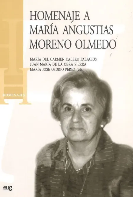 Homenaje a Marã?Â­a Angustias Moreno Olmedo
