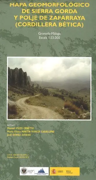 Mapa Geomorfolã?Â³Gico de Sierra Gorda y Polje de Zafarraya (Cordillera Bã?Â©Tica)