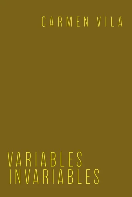 Variables Invariables de Carmen Vila