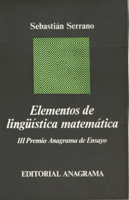 Elementos de Lingã?Â¼Ã?Â­stica Matemã?Â¡Tica