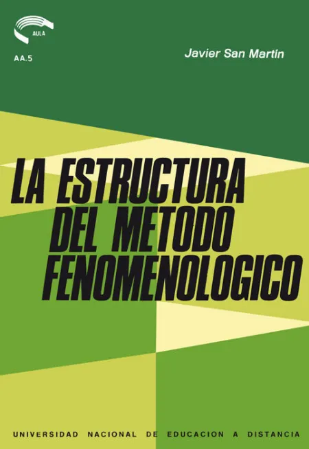 La Estructura del Mã?Â©Todo Fenomenolã?Â³Gico