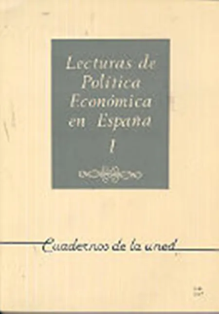 Lectura de Polã?Â­tica Econã?Â³Mica Espaã?Â±Ola