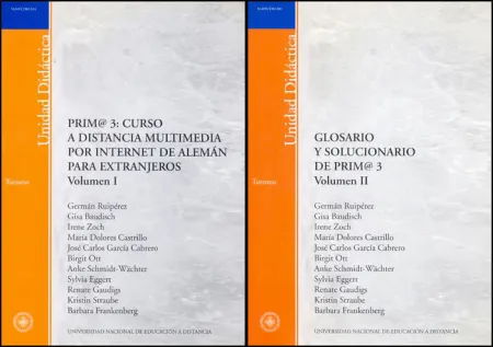 Prim@3: Curso a Distancia Multimedia por Internet de Alemã?Â¡N para Extranjeros