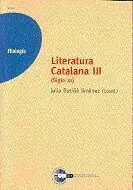 Literatura Catalana Iii (Siglo Xx)