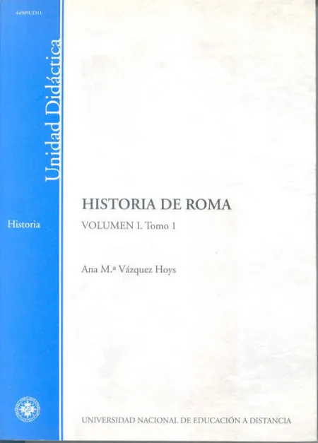 Historia de Roma. Volã?Âºmen I. Tomo 1