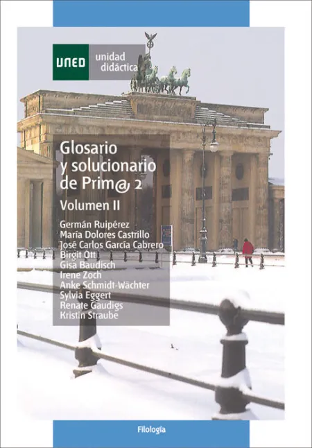 Glosario y Solucionario de Prim@2. Volã?Âºmen Ii