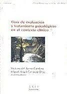 Guã?Â­a de Evaluaciã?Â³N y Tratamiento Psicolã?Â³Gicos en el Contexto Clã?Â­nico