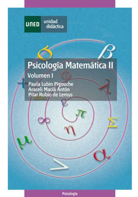 Psicologã?Â­a Matemã?Â¡Tica Ii. Volã?Âºmen I