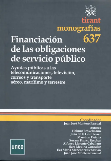 Financiaciã?Â³N de las Obligaciones de Servicio Pã?Âºblico. Ayudas Pã?Âºblicas a las Telecomunicaciones, Tele
