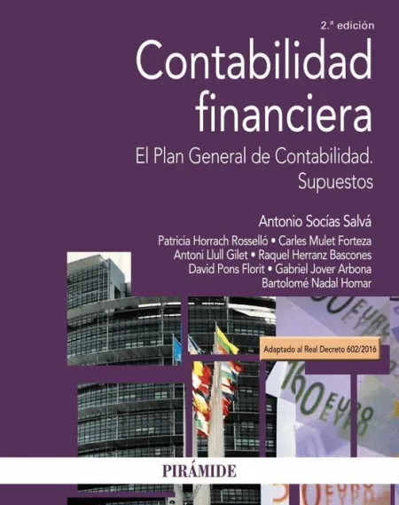 018 Contabilidad Financiera. El Plan General de Contabilidad. Supuestos