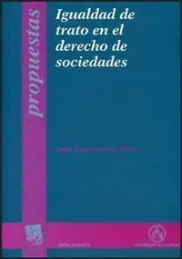 Igualdad de Trato en el Derecho de Sociedades