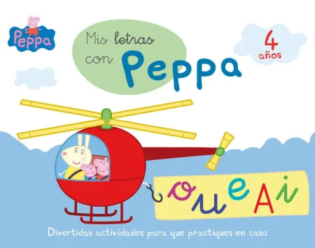 4Años Mis Letras con Peppa