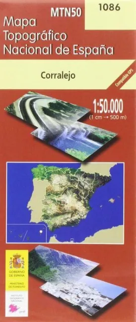 Corralejo 1086 Mapa Topografico Nacional 1:50000