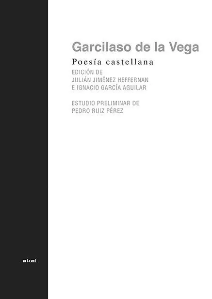 Poesia Completa Garcilaso de la Vega