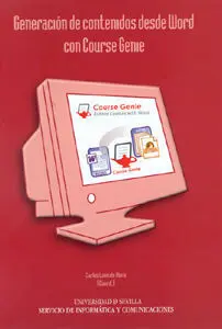 Generacion de Contenidos Desde Word con Course Genie