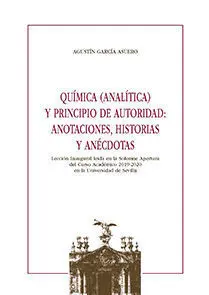 Quã?Â­mica (Analã?Â­tica) y Principio de Autoridad: Anotaciones, Historias y Anã?Â©Cdotas