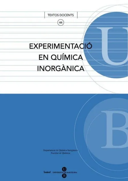Experimentaciã?Â³ en Quã?Â­mica Inorgã?Â Nica