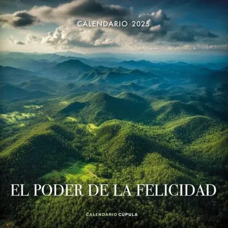 Calendario Pared 2025 el Poder de la Felicidad