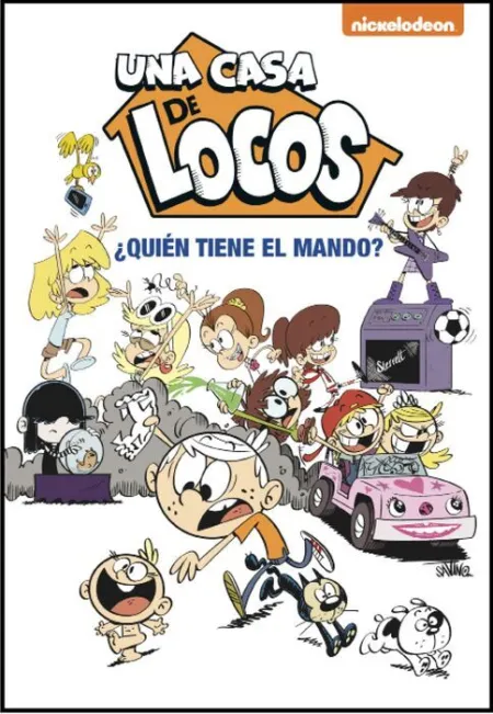 ¿Quién Tiene el Mando? (Una Casa de Locos. Cómic)