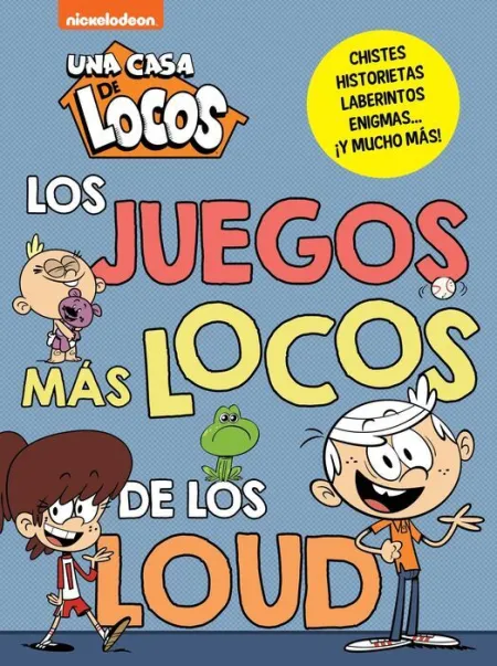 Los Juegos Más Locos de los Loud (Una Casa de Locos. Actividades)