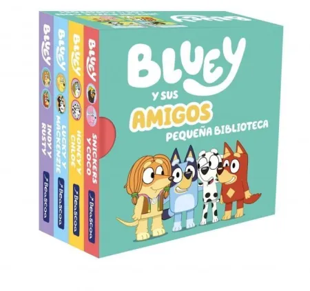 Bluey y Sus Amigos. Pequeña Biblioteca (Edición en Español)