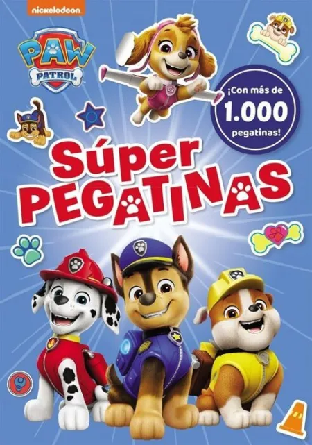 Super Pegatinas Patrulla Canina. Con Mas de 1000 Pegatinas