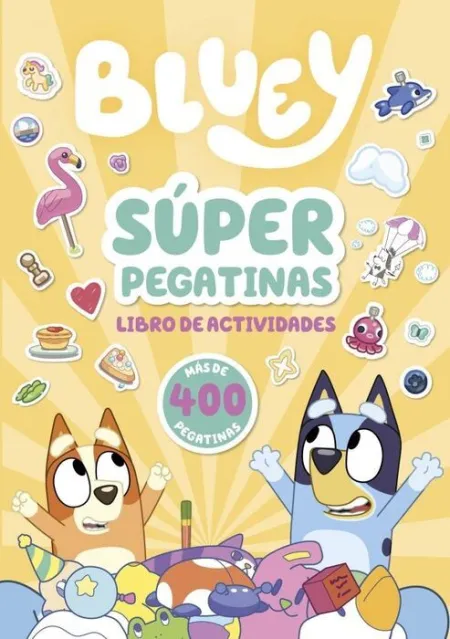 Bluey. Actividades - Súper Pegatinas