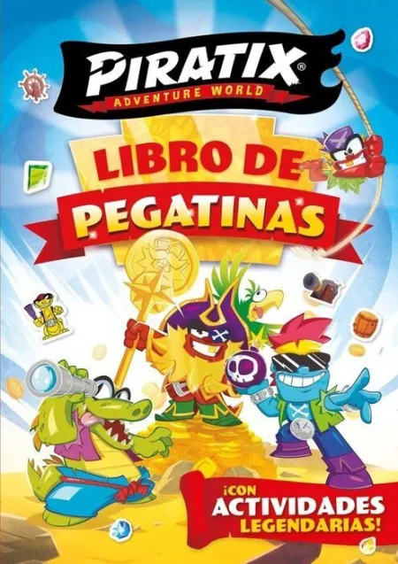 Piratix. Actividades - Libro de Pegatinas