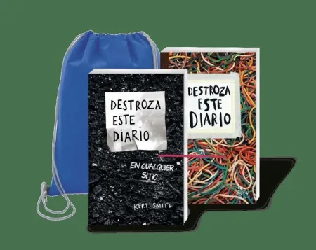 Pack Destroza este Diario + Bolsa Regalo