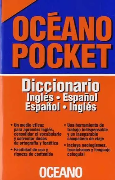 *** 018 Diccionario Inglés-Español Español-Inglés. Océano Pocket