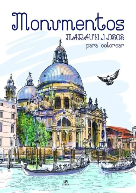 Monumentos Maravillosos para Colorear (Coloreables Magicos)