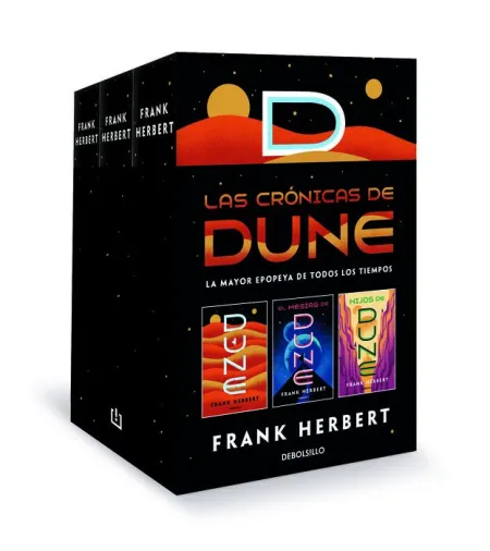 Dune Trilogía ( Dune/ el Mesias de Dune/ Hijos de Dune )