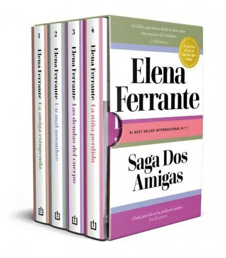 Saga Dos Amigas (La Amiga Estupenda un Mal Nombre las Deudas del Cuerpo la
