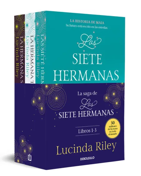 Estuche 3Vols las Siete Hermanas