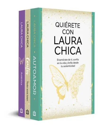 Pack Quiérete con Laura Chica (Contiene: Autoamor Confía. Todo está Bien Auténtica)