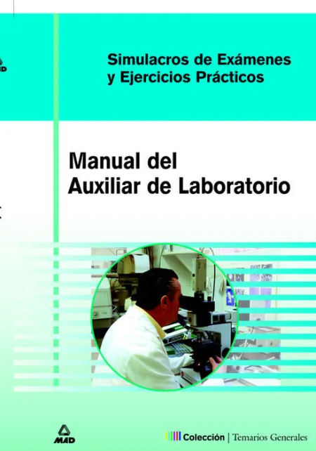 Manual del Auxiliar de Laboratorio -Simulacros de Examenes...